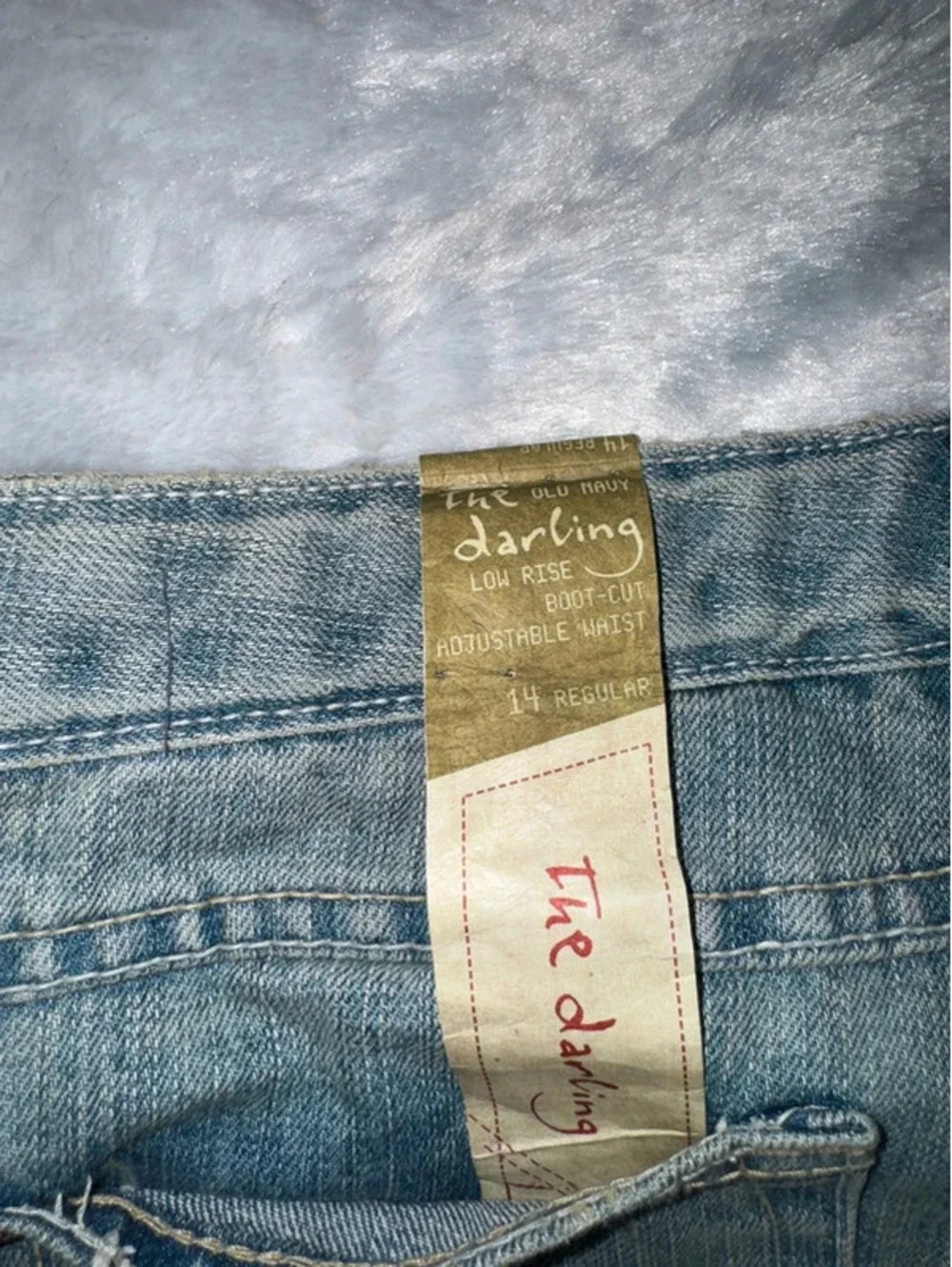 NWT The Darling Old Navy Low Rise Boot Cut Jeans